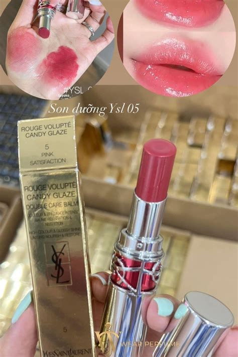 ysl pink hair|ysl candy glaze pink satisfaction.